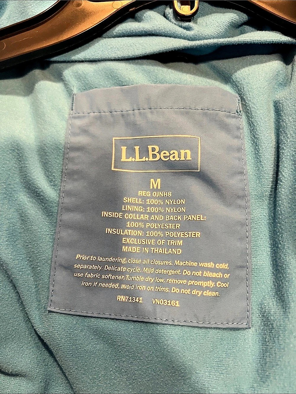 L.L.Bean Color Block Performance Jacket Medium - Picture 3 of 7